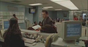 Navorski am Schalter